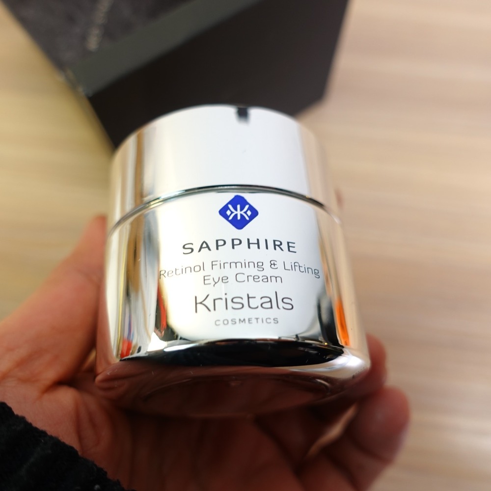 Kristals Cosmetics SAPPHIRE Retinol Firming Lifting Eye Cream 30ml NEW Authentic